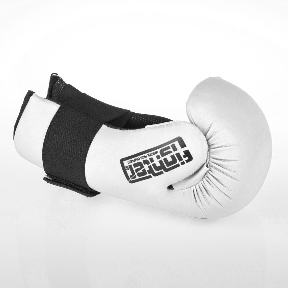 Fighter Strap Open Gloves - white