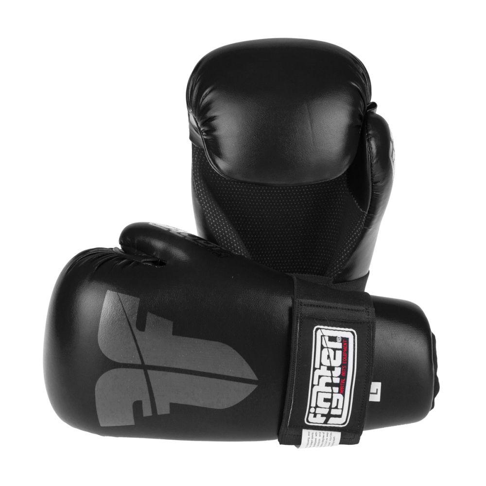 Fighter Strap Open Gloves - black