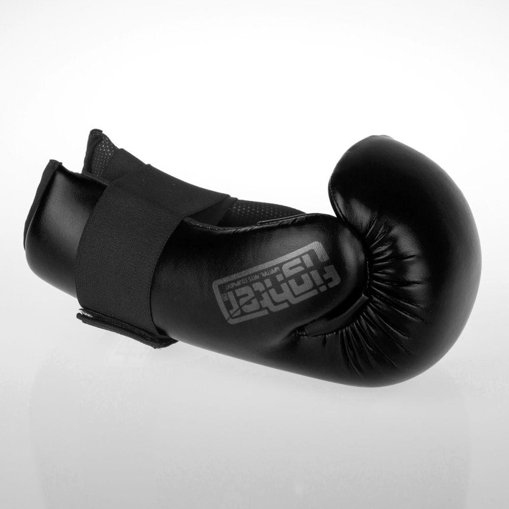 Fighter Strap Open Gloves - black