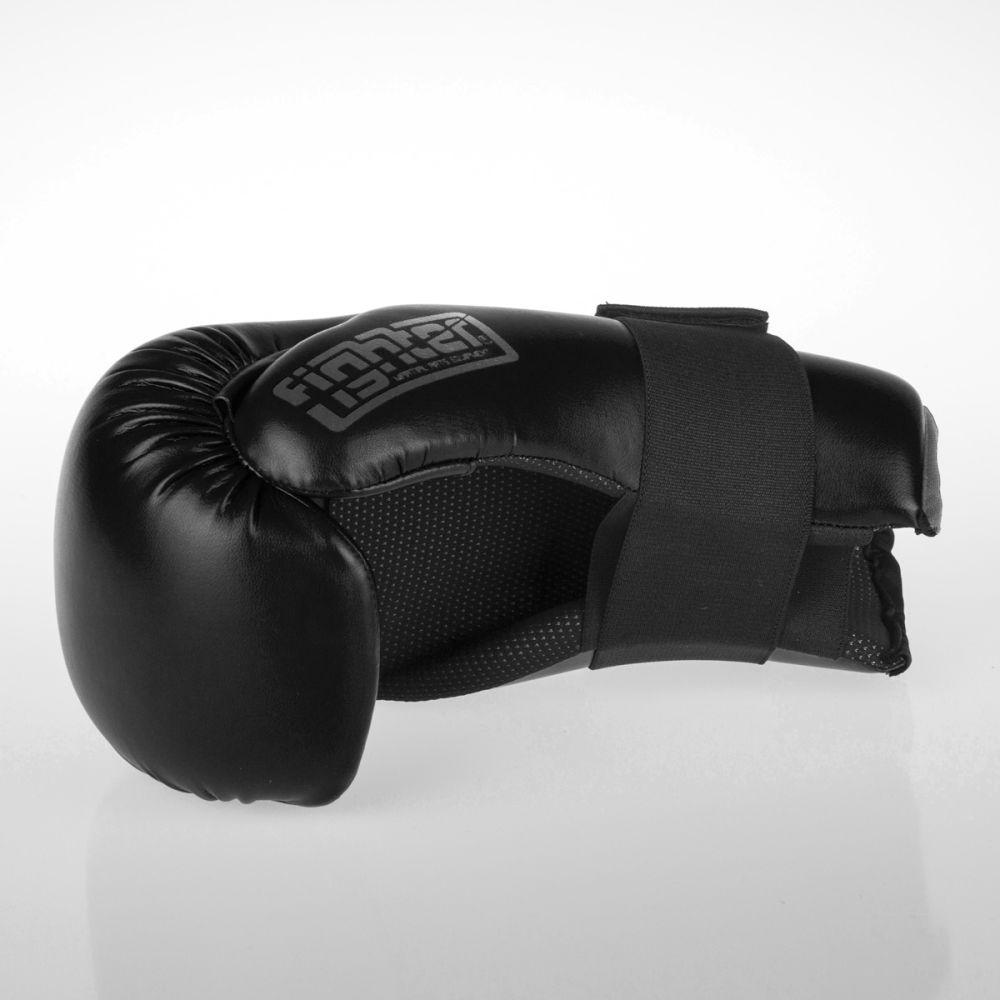 Fighter Strap Open Gloves - black