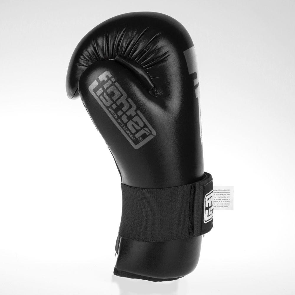 Fighter Strap Open Gloves - black