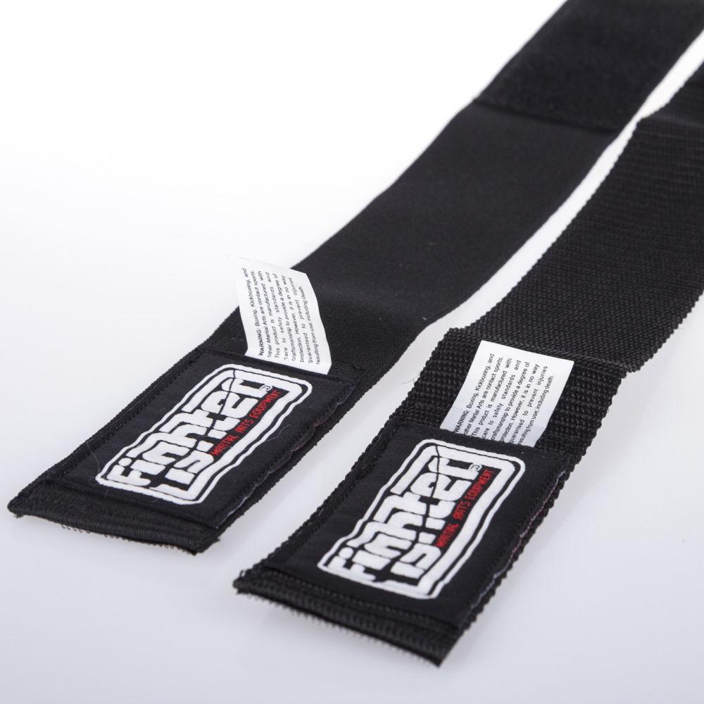 Fighter Strap Open Gloves - black