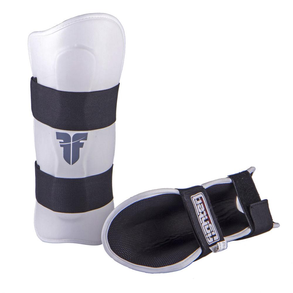 Shin Guard Fighter Ergo - white