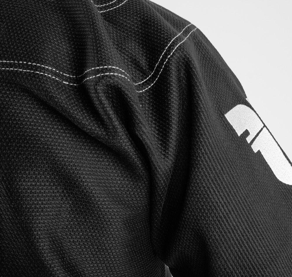 Fighter BJJ Gi Pearl Weave Uniform - black