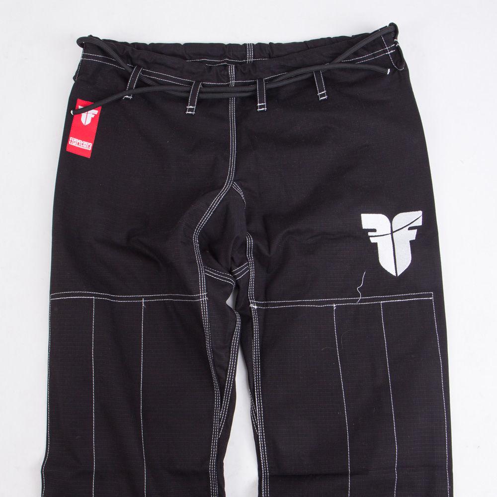 Fighter BJJ Gi Pearl Weave Uniform - black