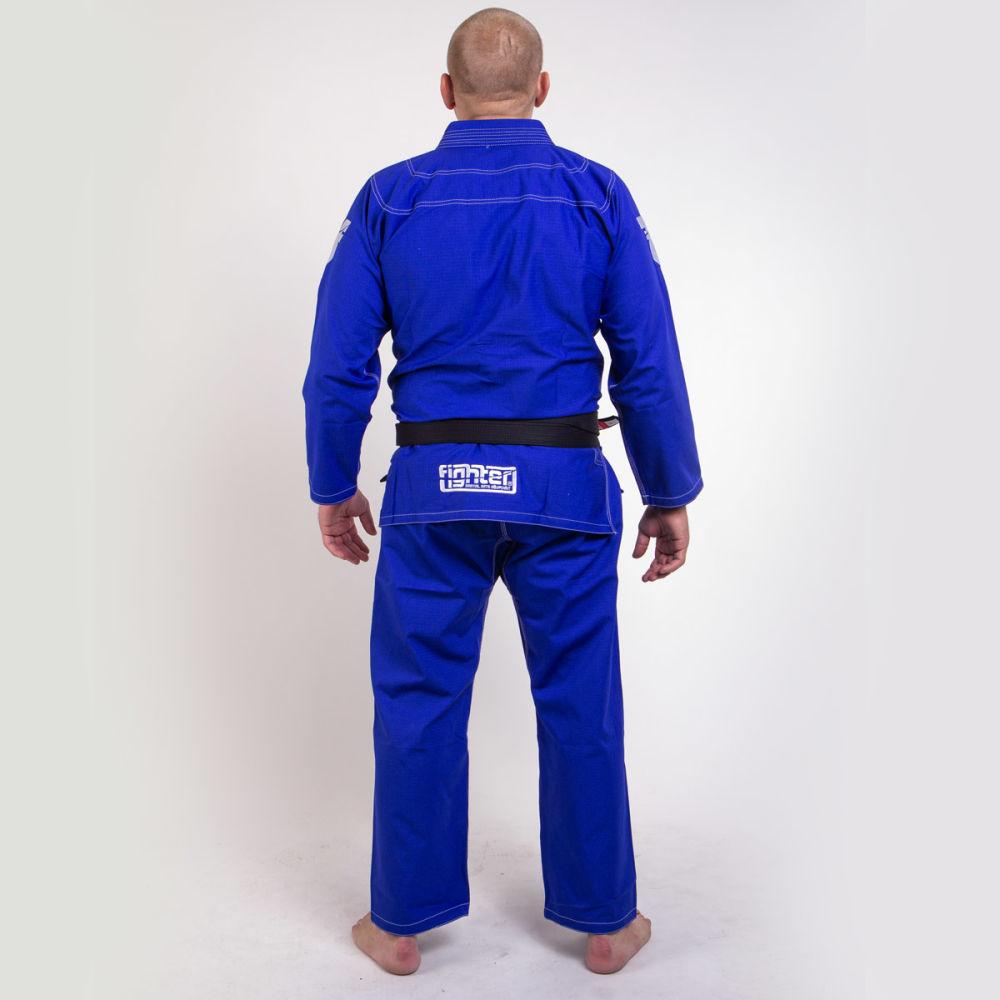 Fighter BJJ Gi Ripstop Uniform - blue