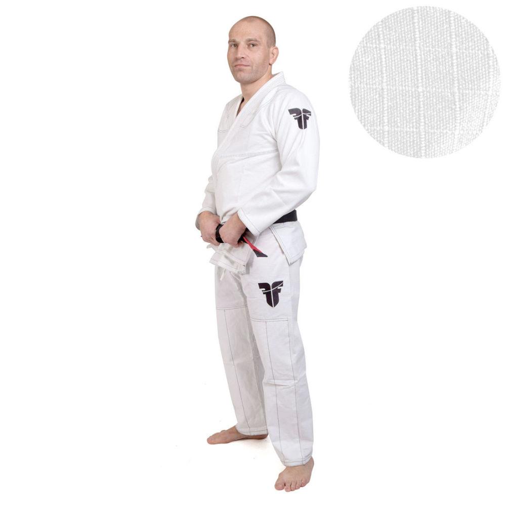 Fighter BJJ Gi Ripstop Uniform - White