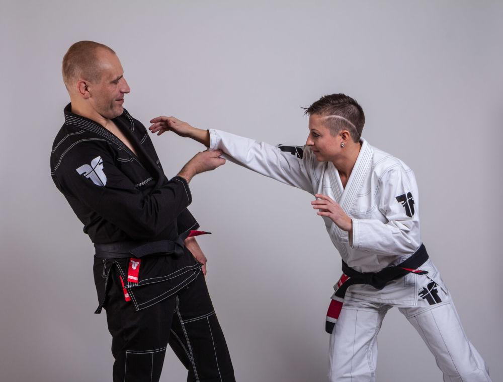 Fighter BJJ Gi Ripstop Uniform - White
