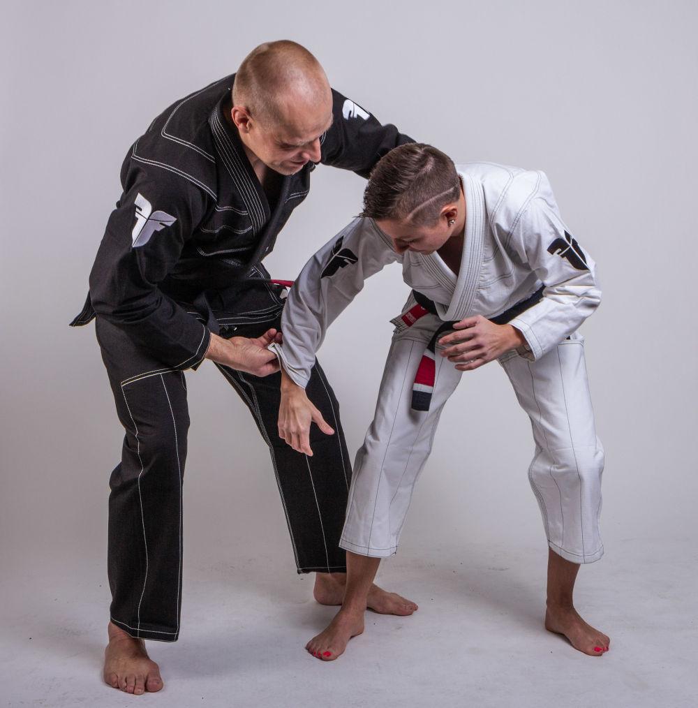 Fighter BJJ Gi Ripstop Uniform - White