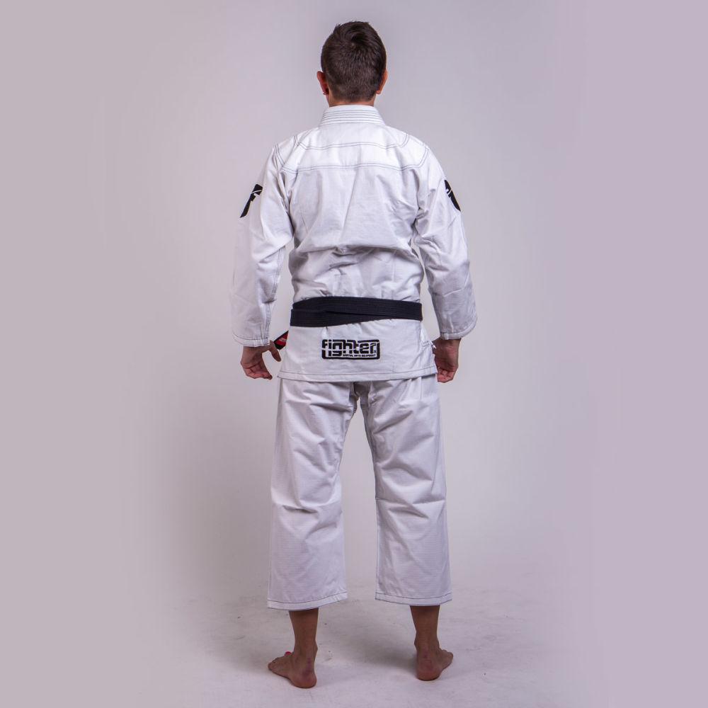 Fighter BJJ Gi Ripstop Uniform - White