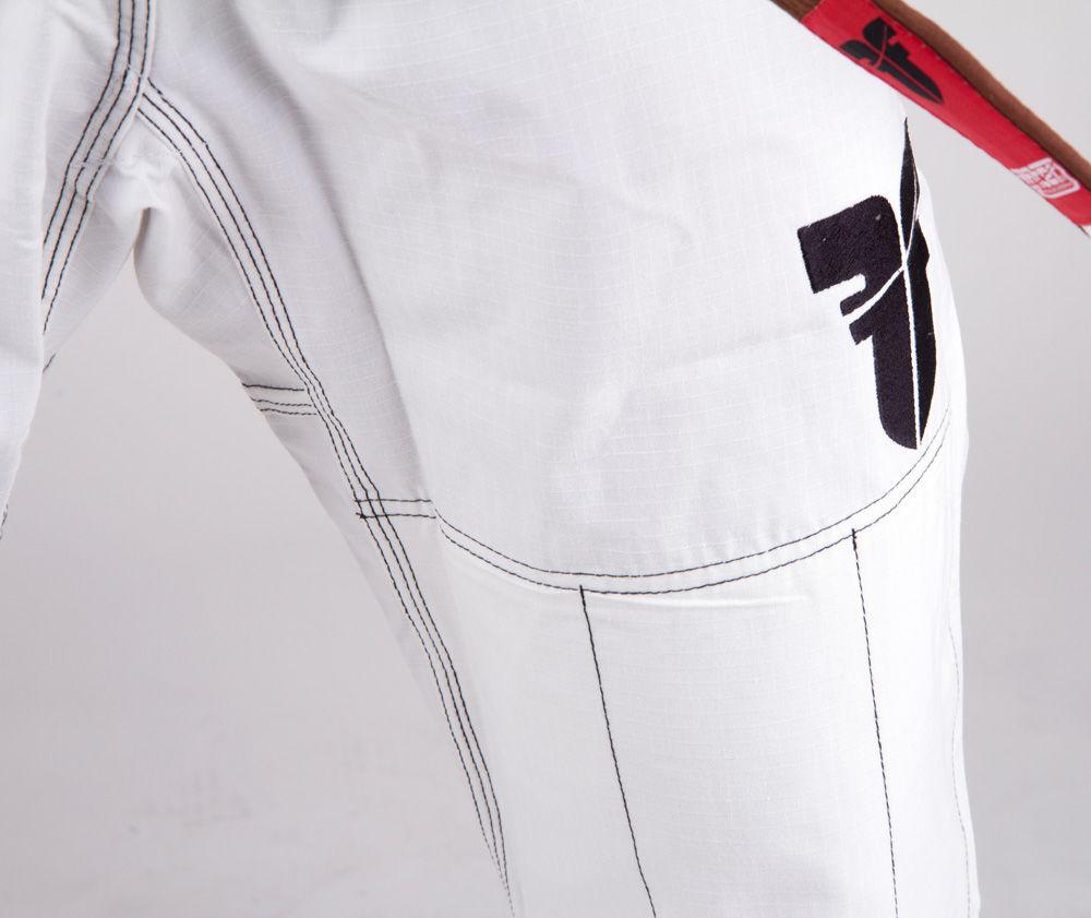Fighter BJJ Gi Ripstop Uniform - White