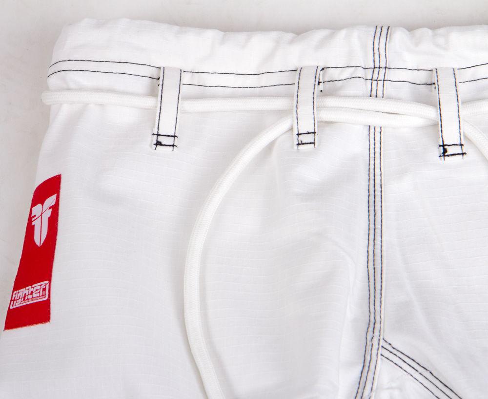 Fighter BJJ Gi Ripstop Uniform - White