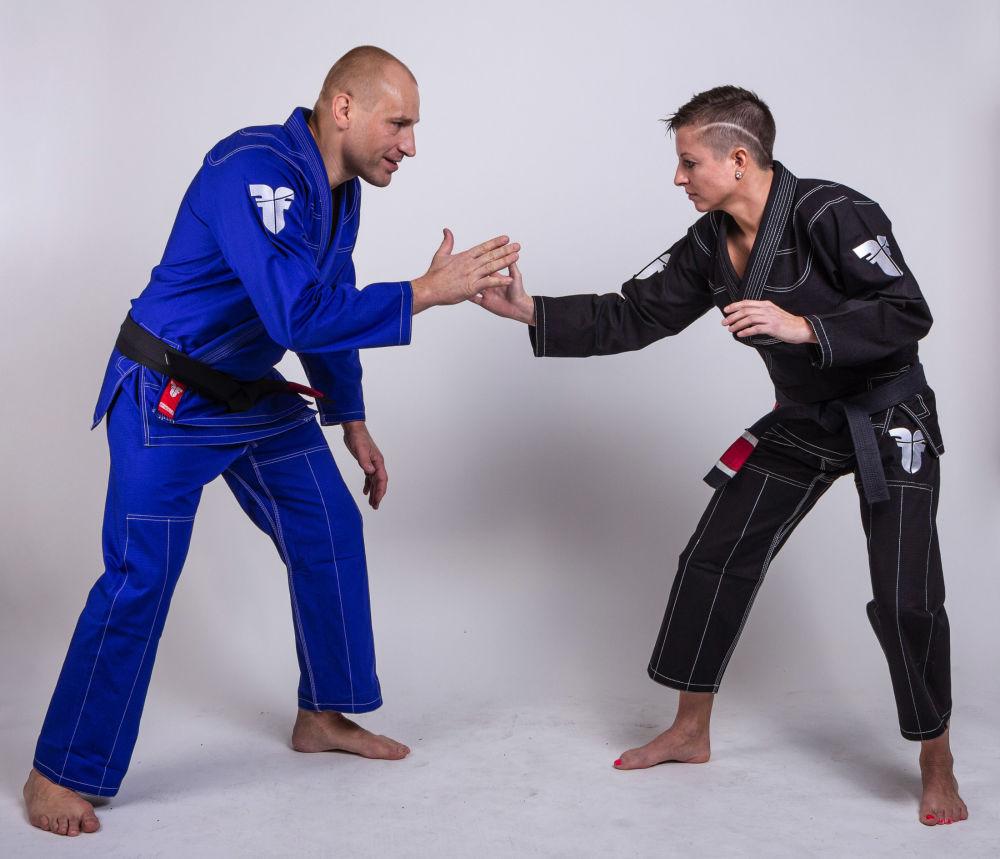 Fighter BJJ Gi Ripstop Uniform - Black