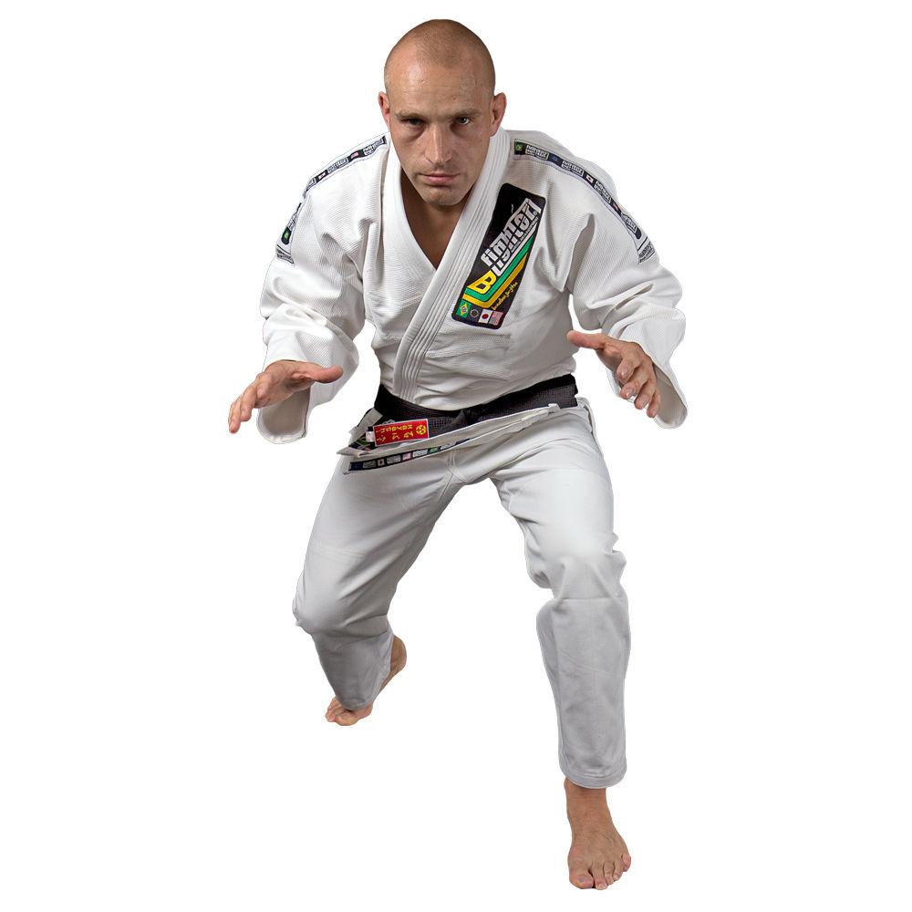 Brazilian Jiu Jitsu FIGHTER Uniform White