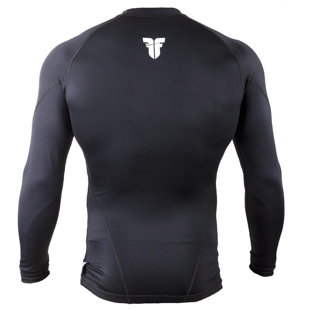 Rashguard Fighter long Sleeves - black