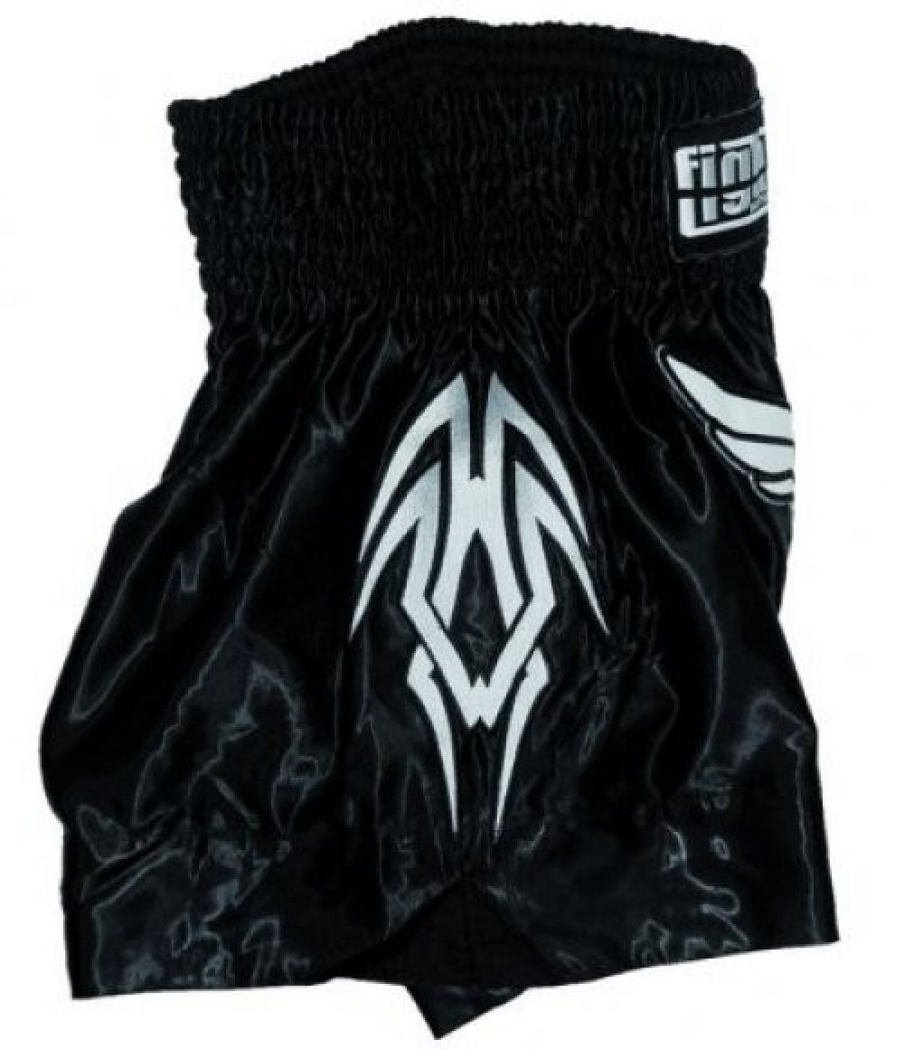 Fighter Thai Trunks Skull - black/white