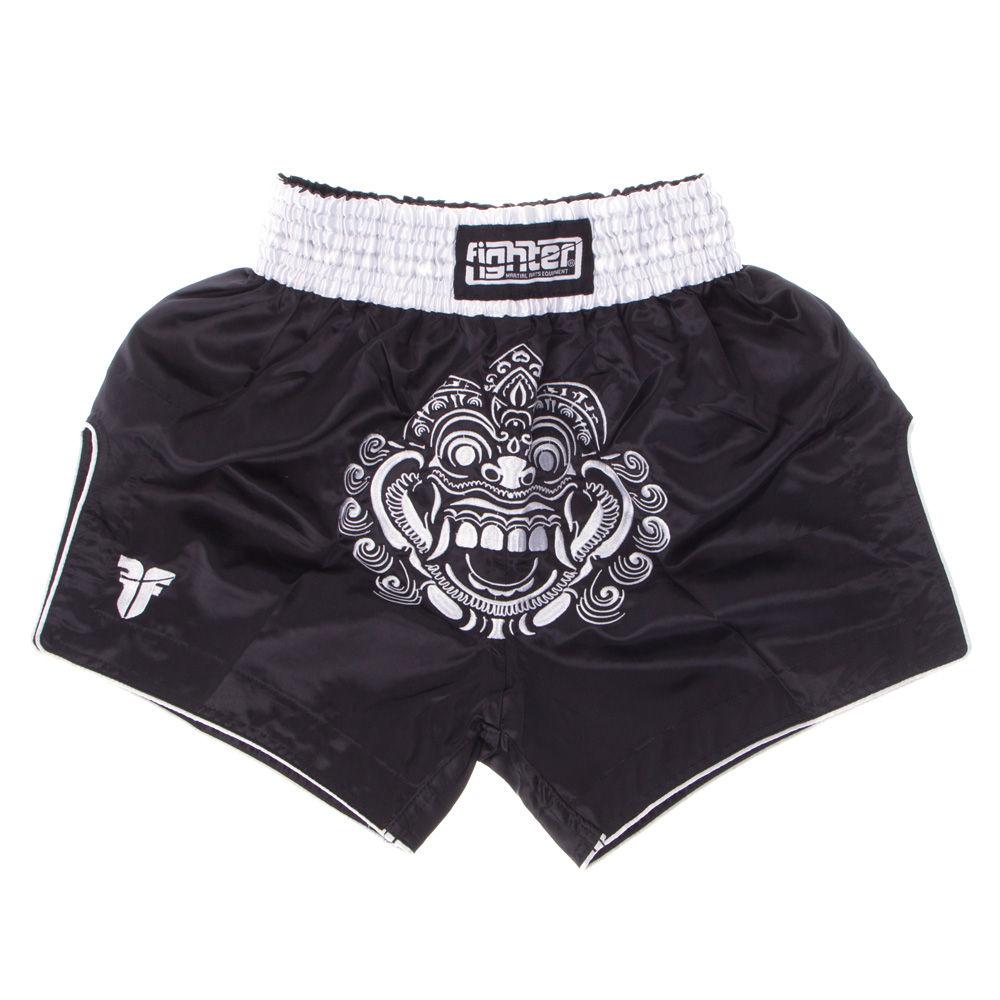 Fighter Thai Shorts FACE - black