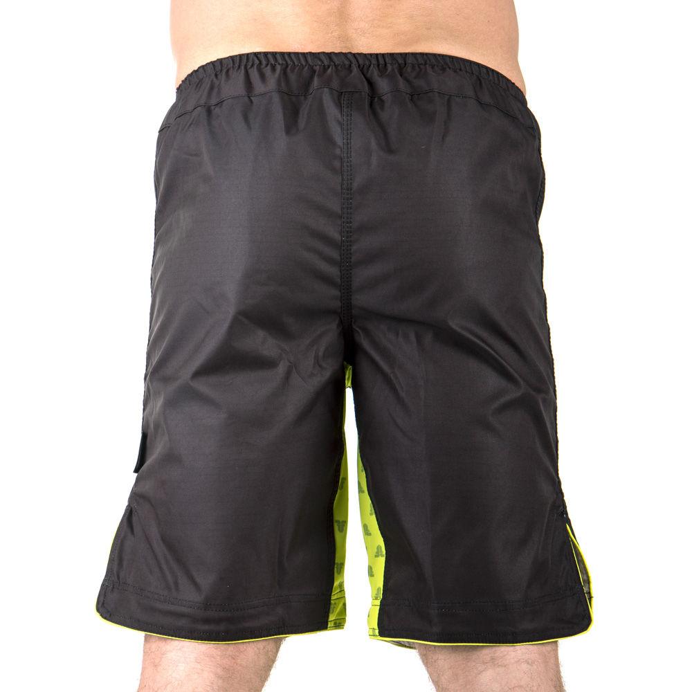 MMA Shorts Fighter STRENGTH - black/green