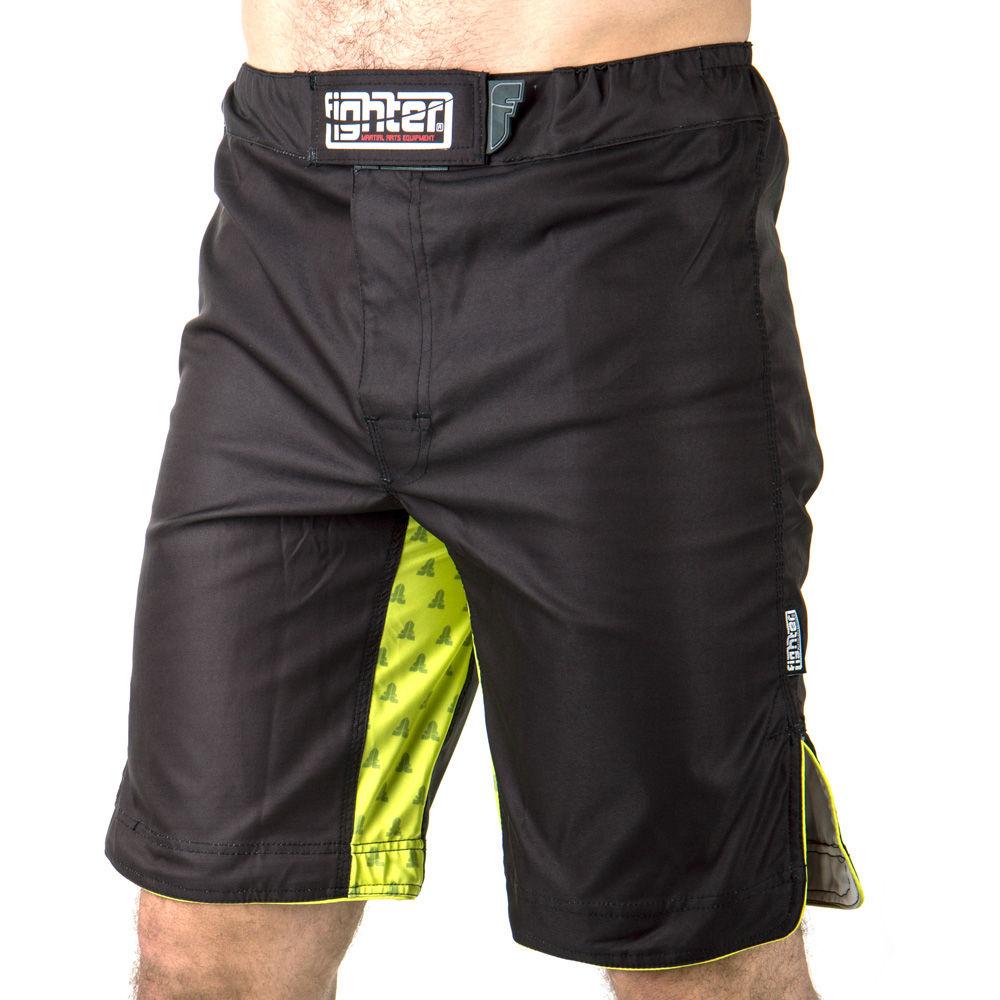 MMA Shorts Fighter STRENGTH - black/green