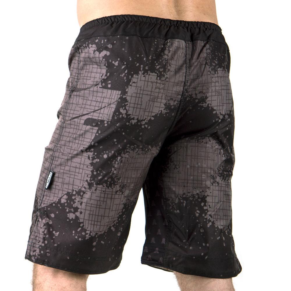 MMA Shorts Fighter SPEED - grey camo